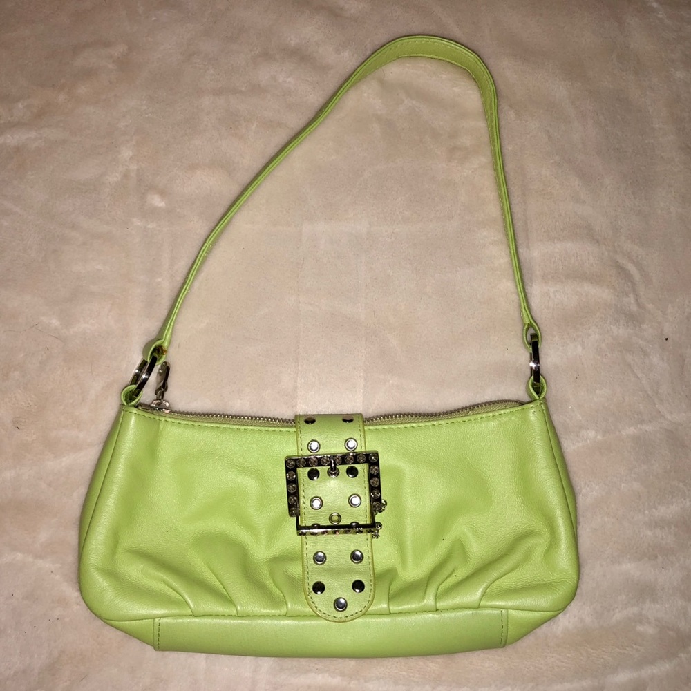 Wilson’s Leather Purse Lime Green